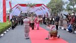Tarian Melayu Sambut Kapolda Riau yang Baru