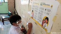 Pembelajaran tatap muka berlangsung sejak pukul 07.00 WIB sampai 11.00 WIB.