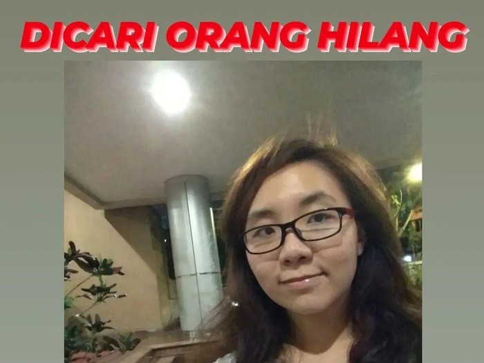 Ancilla Irish Gabriella (25) dikabarkan hilang usai ikut Meditation Camp di Tangsel.