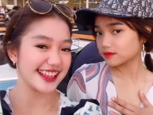 Pujian untuk Fuji yang Tutupi Belahan Dada saat Foto Bareng Chika Chandrika