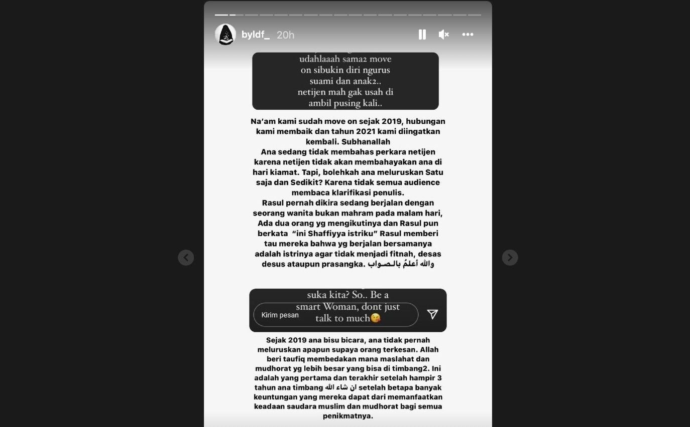 Klarifikasi Lola Diara soal Layangan Putus