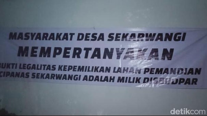 Konflik Lahan Pemandian Sekarwangi Sumedang