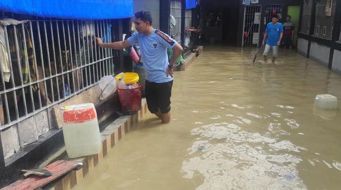 Lapas Lhoksukon terendam banjir dan padam lampu
