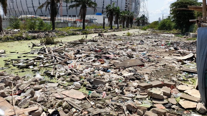 Lokasi penataan Kampung Bayam sekitar Jakarta International Stadium (JIS).