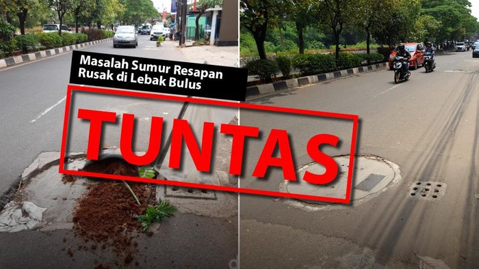 Masalah sumur resapan di Pondok Labu tuntas.