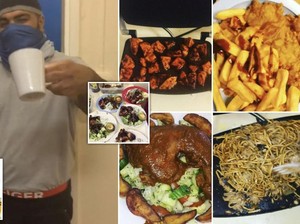 Mewah! Para Narapidana Ini Pamer Makanan Enak Dari Dalam Penjara