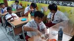 9 Momen Murid SDN Kebon Jeruk 08 Istirahat saat PTM 100%
