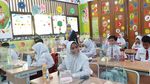 9 Momen Murid SDN Kebon Jeruk 08 Istirahat saat PTM 100%
