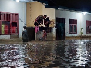 Sungai Lawe Kinga Meluap, 8 Desa di Aceh Tenggara Terendam Banjir