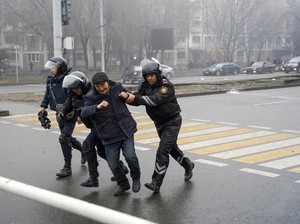 5 Ribu Orang Ditangkap Imbas Kerusuhan Kazakhstan Selama Sepekan