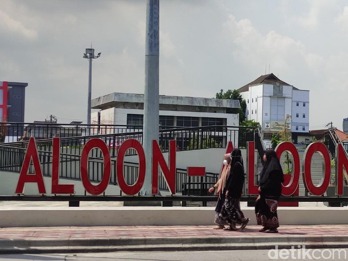 Aloon-aloon Kota Semarang, Rabu (5/1/2022).