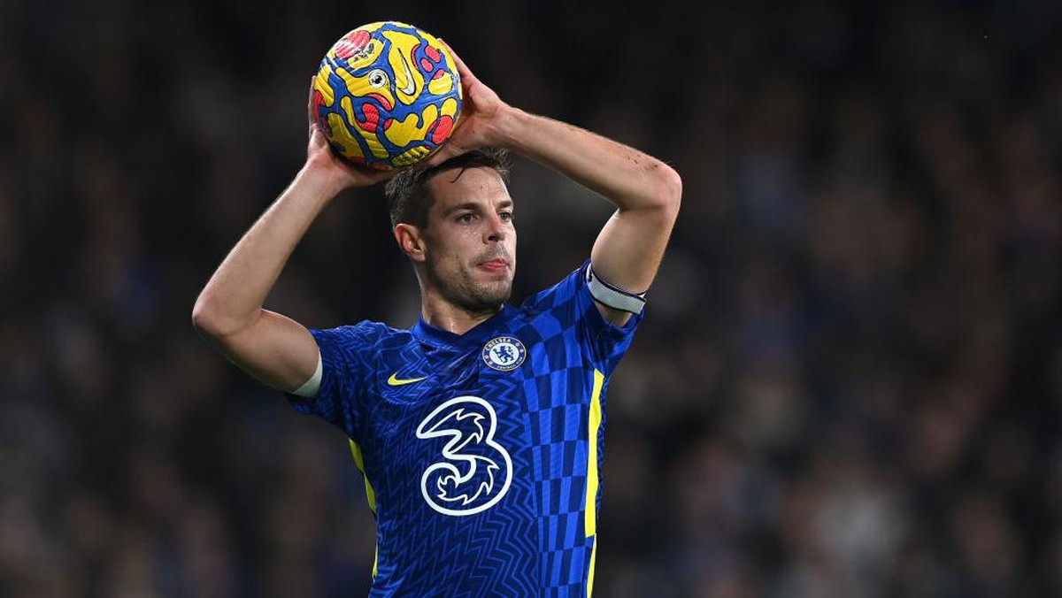 Kontrak Cesar Azpilicueta di Chelsea akan berakhir pada Juni 2022 (Foto: Getty Images/Shaun Botterill)
