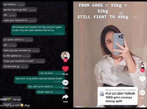 Dibilang Memalukan oleh Pacarnya karena Gendut, Wanita Ini Turun BB 21 Kg!