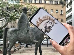 Keren! Gambar di HP Menyatu dengan Dunia Nyata Tanpa Editan Photoshop