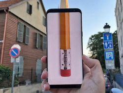 Keren! Gambar di HP Menyatu dengan Dunia Nyata Tanpa Editan Photoshop