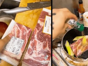 Hobi Masak Ngasal Bikin Netizen Mual, Food Vlogger Ini Malah Viral di TikTok