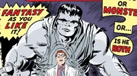 Debut Hulk dalam komik The Incredible Hulk #1juga sukses mencapai rekor Rp 6,4 miliar pada Januari 2022. Foto: Marvel Comics/ Istimewa