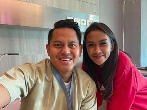 Kondisi Calon Suami Melanie Putria Usai Operasi Tumor Otak