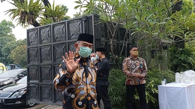 Menko PMK Muhadjir (Wilda Nufus/detikcom)
