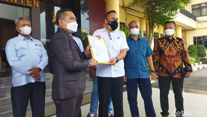 Polda Banten Terima Perdamaian Gubernur-Buruh