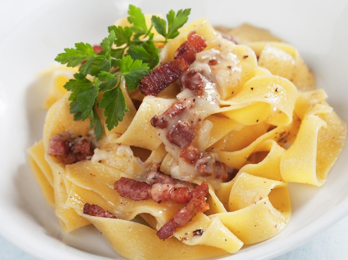 Resep Fettucine Carbonara Resep Fettucine Carbonara