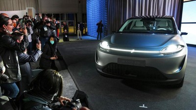 Sony Pamer Mobil Listrik di Ajang CES 2022 Las Vegas