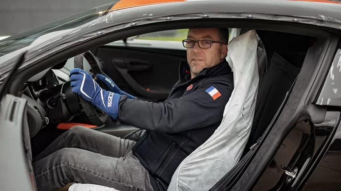 Steve Jenny Test Driver Bugatti
