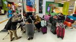 Suasana Stasiun Gambir di Kala PPKM Level 2