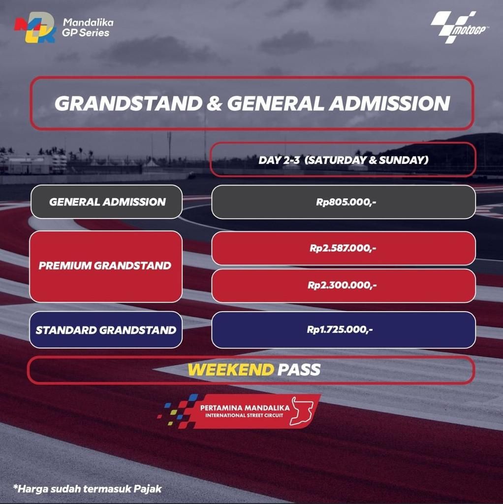 Tiket MotoGP Mandalika