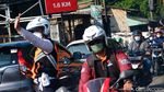 Truk Mogok Dekat Pertigaan Sasak Tangsel, Lalin Macet!