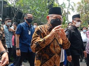Ini Pesan Maruf Amin saat Melayat ke Rumah Duka Ibunda Chairul Tanjung