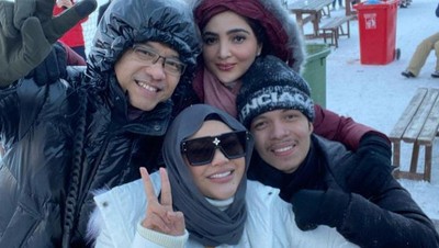 10 Momen Seru Anang Hermansyah Saat Kulineran di Turki