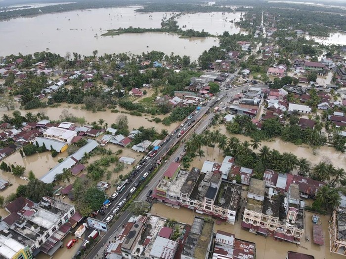 Banjir di Aceh Utara dan Tamiang meluas