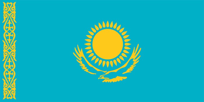 Bendera kazakhstan
