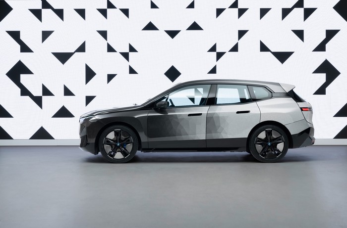BMW iX Flow E Ink BMW iX Flow E Ink di CES 2022