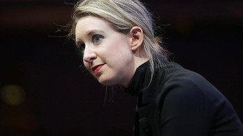 Pernah menjadi miliarder termuda dunia dalam usia 19 tahun (dalam hitungan dolar AS), Elizabeth Holmes mengalami kejatuhan yang luar biasa parah. Foto: AP
