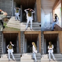 Wanita kelahiran 12 April 1989 ini mengunggah postingan penampilan terbarunya saat liburan di Lembang, Bandung di akun TikTok pribadinya @cerita.ristytagor. Risty tampak mengenakan hijab bergo instan hijau yang dipadu dengan outer abu-abu dan denim jogger pants dilengkapi dengan sneakers. Foto: Dok. Tangkapan layar akun TikTok @cerita.ristytagor.