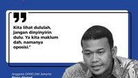 Sementara itu, Anggota DPRD DKI Jakarta Riano Ahmad mengatakan sebaiknya program Formula E ini jangan dinyinyiri dulu. Namun ia maklum dengan aksi Giring karena PSI adalah oposisi.