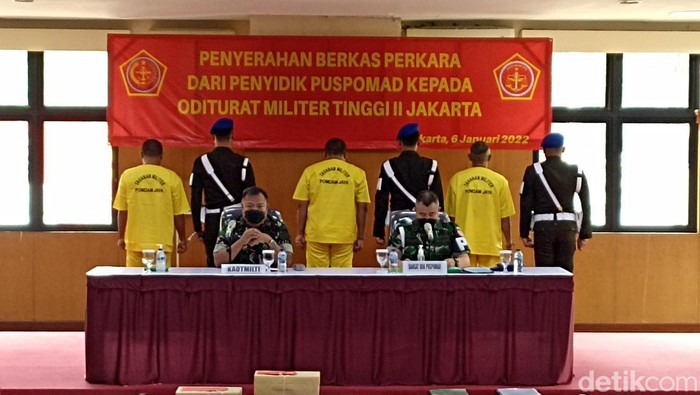 Kolonel Priyanto cs Pembunuh Handi-Salsa Diserahkan ke Otmilti
