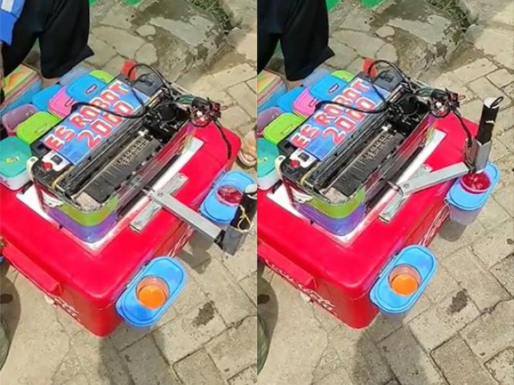 Kreatif! 10 Penjual Makanan Ini Dagang Pakai Cara Canggih