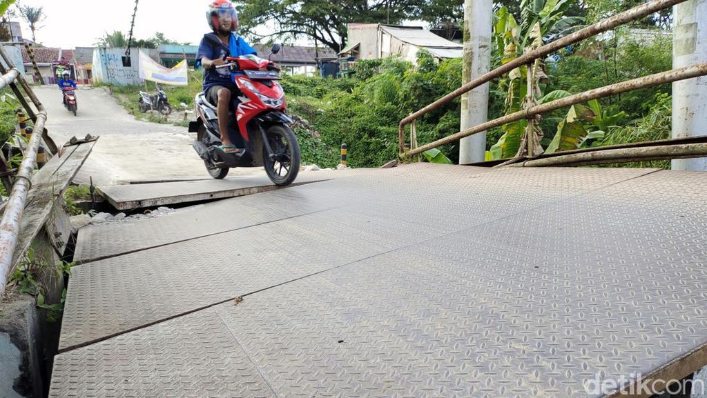 Tunggu Respons KemenPUPR, Jembatan Nyaris Ambrol di Lebak Bakal Ditutup