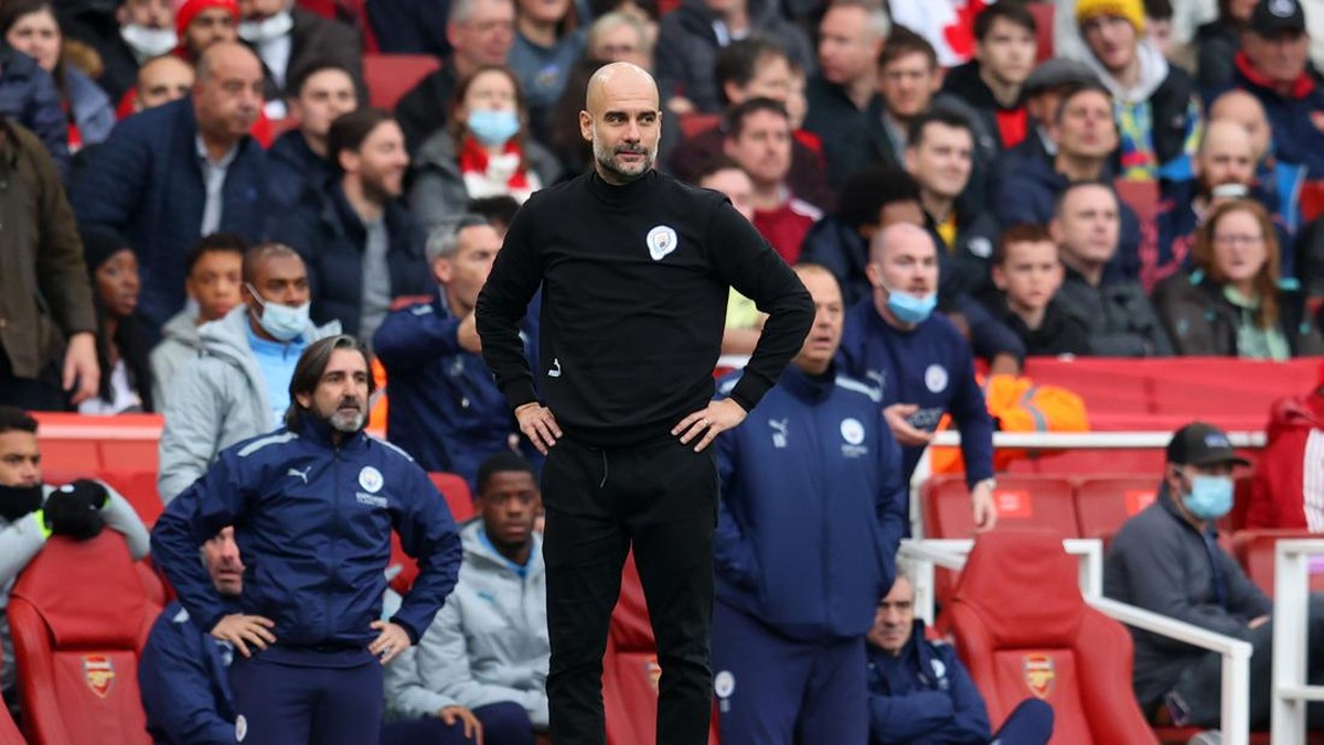 Pep Guardiola positif COVID-19 (Getty Images/Catherine Ivill)
