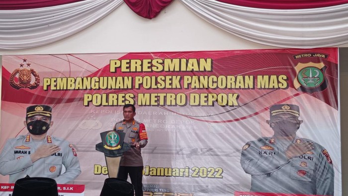 Polres Depok resmikan gedung baru Polsek Pancoran Mas