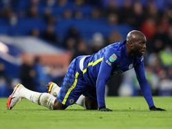 Memang, Lukaku belum sesubur ketika di Inter Milan musim lalu. Baru lima gol dicetaknya dari 15 laga di Liga Inggris (Getty Images)
