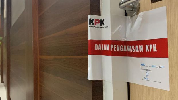Ruang yang disegel KPK (Hanafi-detikcom)