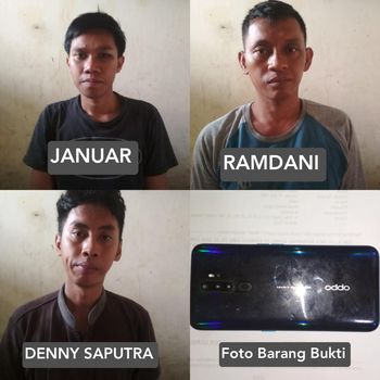 Tampang 3 pencopet di angkot di Senen