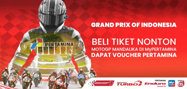 Tiket MotoGP Mandalika MyPertamina