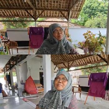 Viral mantan TKW ini dapat warisan dari kakek angkat di ArabSaudi.