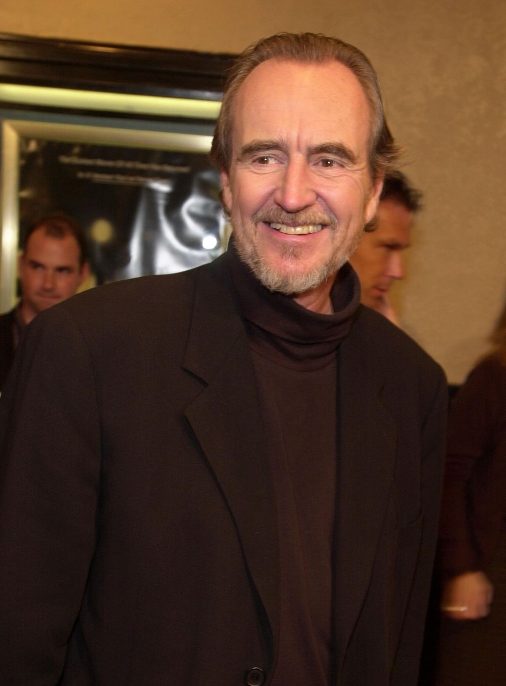 Director Wes Craven arrives at the screening of the re-release of the classic thriller 
