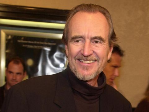 Director Wes Craven arrives at the screening of the re-release of the classic thriller 